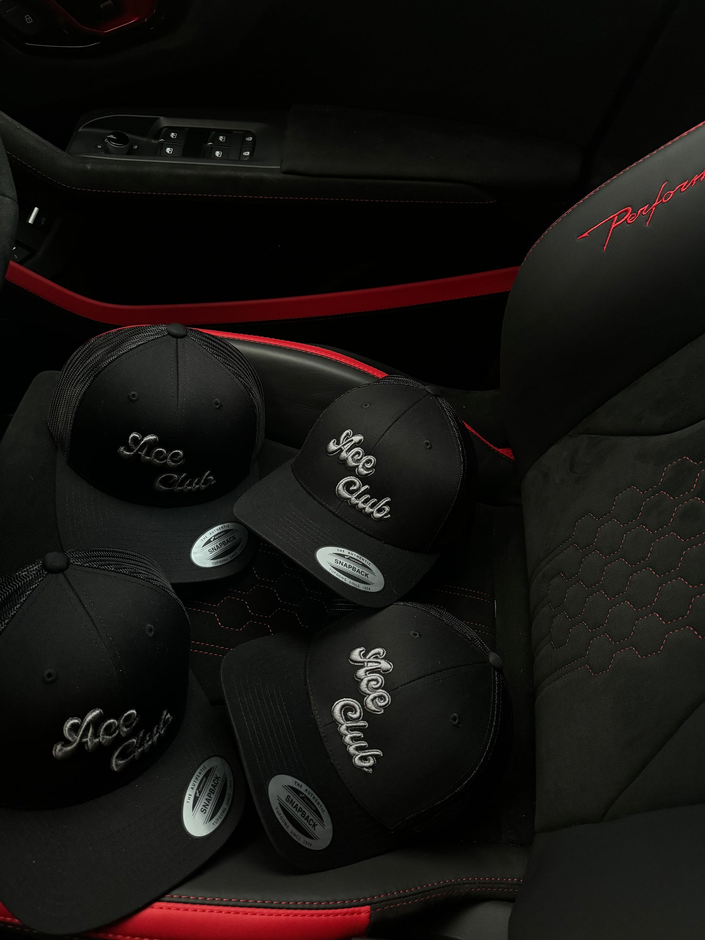ACE CLUB SILVER CAP
