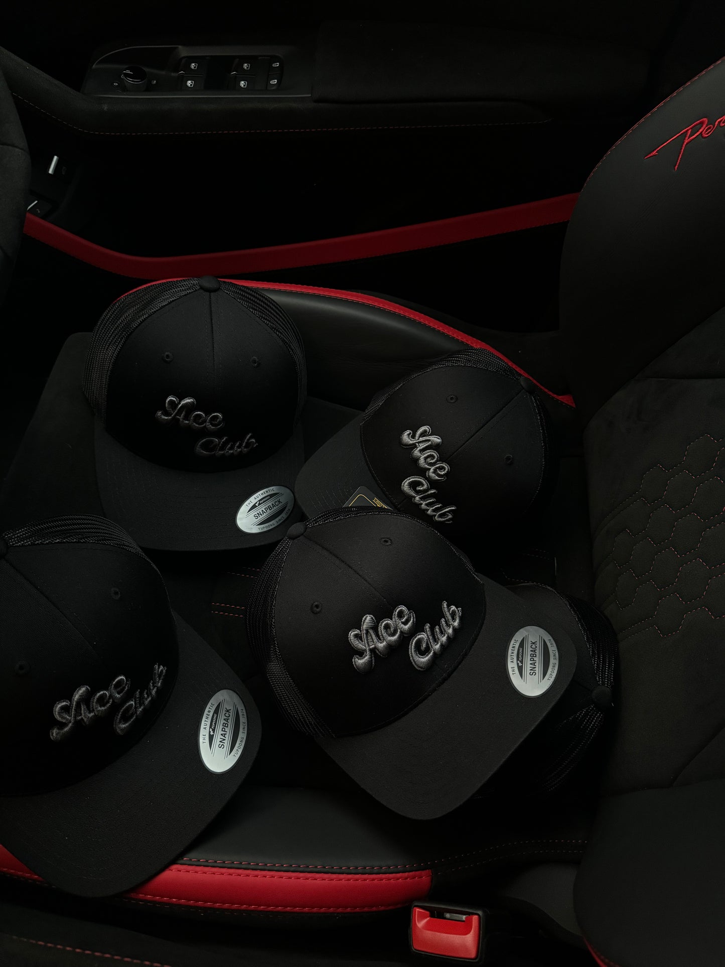 ACE CLUB SILVER CAP